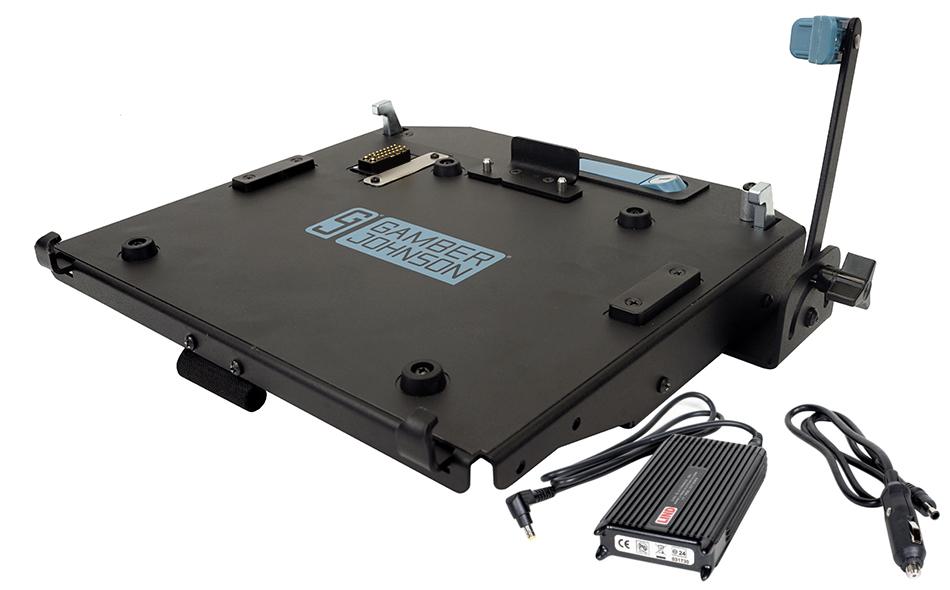 Getac V110 Docking Station with Lind 90W Auto Power Supply, TRI RF - SMA