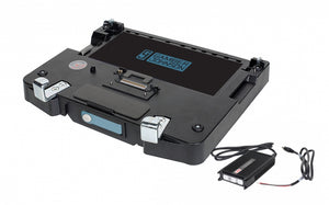 Panasonic Toughbook 54/55 Docking Station with LIND 120W Auto Bare Wire Leads Power Supply, Lite Port, Dual RF