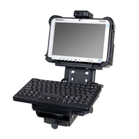Tablet Display Mount Kit: Mongoose and Quick Release Keyboard Tray