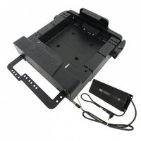 Kit: Zebra ET50/51 55/56 10" Powered Cradle with Lind 20-60 VDC Isolated Power Supply