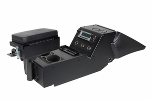 2011-2020 Dodge Charger Police Package 10.5" Console Box, Cup Holder and Printer Armrest Kit