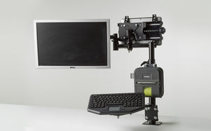 Zirkona Height-Adjustable Extending Desktop Mount