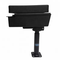 Breakaway Armrest Lockbox with DS-LOWER-7 Pole (tall)