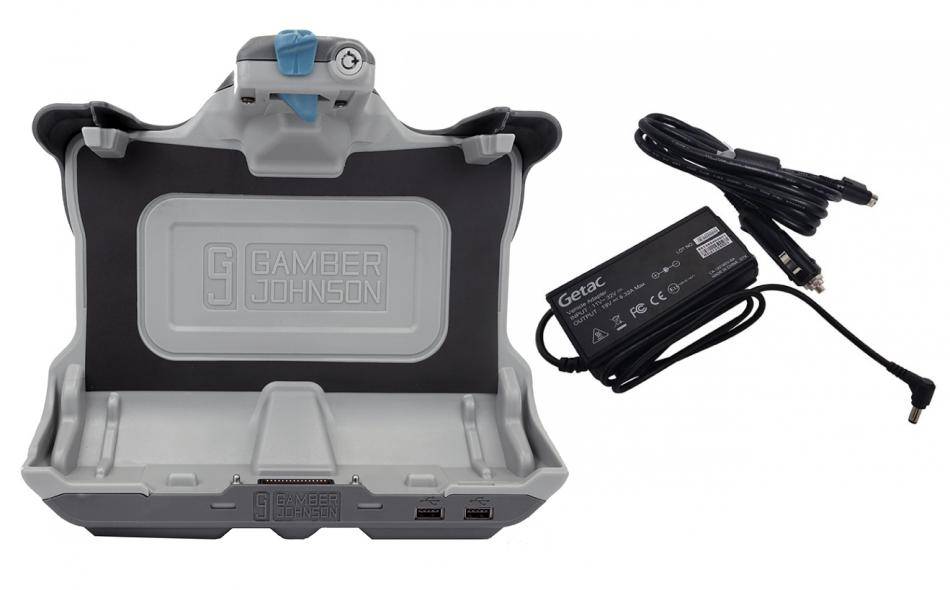 Getac UX10 Tablet Docking Station with 120W Auto Power Adapter (NO RF)