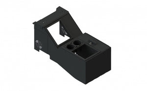 Ford Pickup Truck Console with Internal Cup Holder Kit