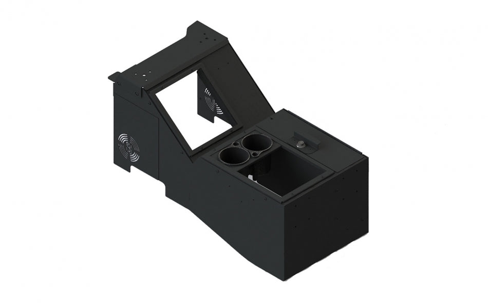 Ford Pickup Truck Console with Internal Cup Holder Kit