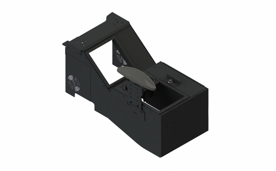 Ford Pickup Truck Console with Internal Cup Holder and Side Armrest Kit