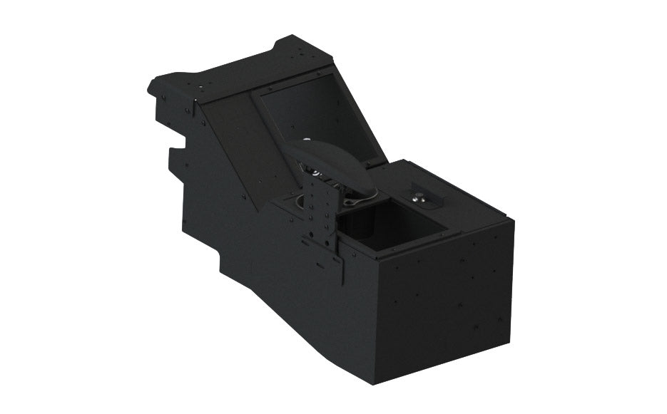 2017+ F-250-550 F-Series Vehicle Specific Console, Internal Cup holder and Side Armrest Kit