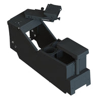 2020+ Ford Police Interceptor® Utility Low Profile Console Box with Cup Holder, Rear Armrest, and Mongoose® Kit