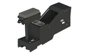 2020+ Ford Police Interceptor® Utility Short Console Box with Cup Holder and Printer Armrest