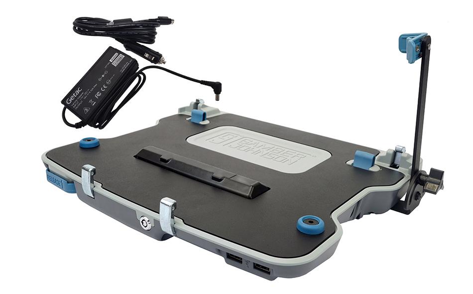 Getac B360 Laptop Cradle with Getac 120W Auto Power Adapter (No RF)