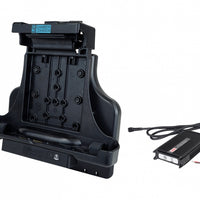 Zebra L10 Android Tablet Vehicle Docking Station (No RF) with LIND 12-16V Automotive Power Adapter