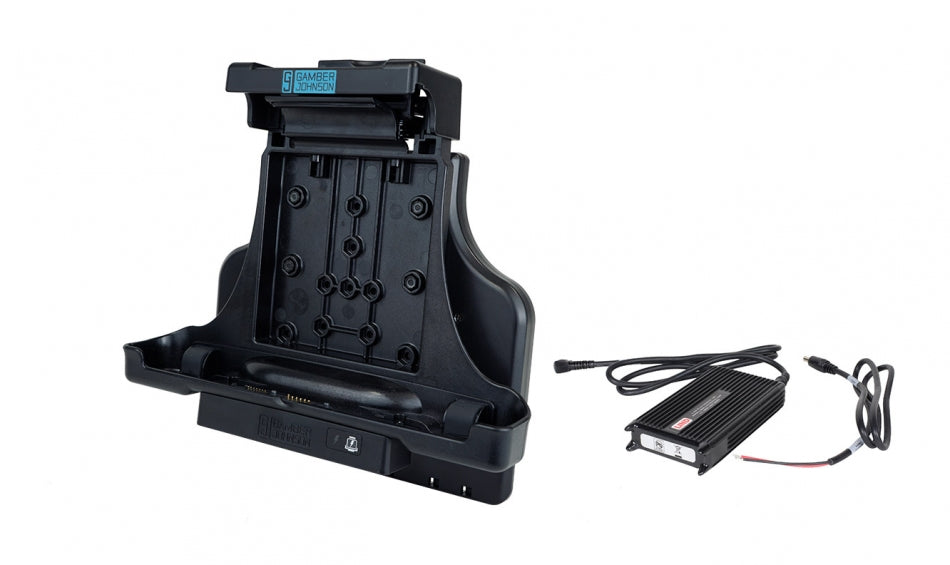 Zebra L10 Android Tablet Vehicle Docking Station (No RF) with LIND 12-16V Automotive Power Adapter
