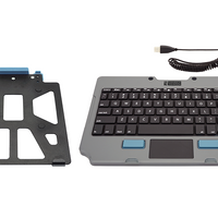 Kit: Rugged Lite Keyboard and Quick Release Keyboard Cradle