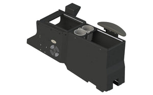 2020+ Ford Police Interceptor® Utility Full Depth Console Kit with Side Mount, Armrest, and Cup Holder