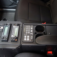 2020+ Ford Police Interceptor® Utility Full Depth Console Kit with Side Mount, Armrest, and Cup Holder