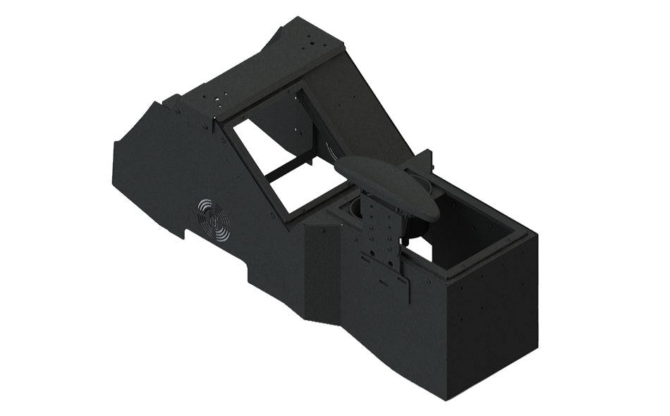 2015-2020 Ford F-150 Narrow Console Box with Cup Holder and Side Armrest