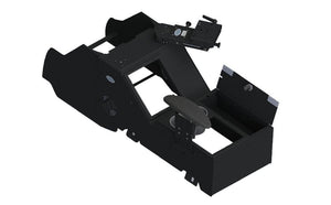 2021+ Chevrolet Tahoe Wide Body Console Box Kit with Armrest, Cup Holder, and Mongoose®- 9" Locking Slide Arm with Short Clevis