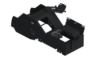 2021+ Chevrolet Tahoe Wide Body Console Box Kit with Printer Armrest, Cup Holder, and Mongoose®- 9" Locking Slide Arm with Short Clevis
