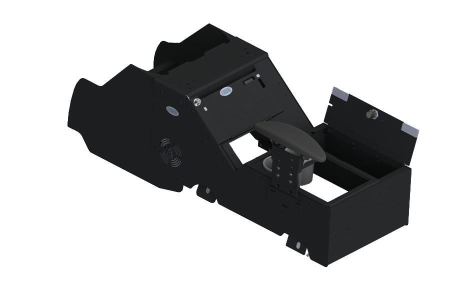 2021+ Chevrolet Tahoe Wide Body Console Box Kit with Internal Printer Mount, Armrest and Cup Holder