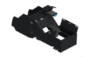 2021+ Chevrolet Tahoe Wide Body Console Box Kit with Internal Printer Mount, Armrest, Cup Holder, and Mongoose® XE 9" Motion Attachment