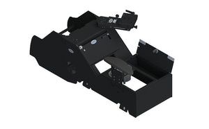 2021+ Chevrolet Tahoe Wide Body Console Box Kit with Internal Printer Mount, Armrest, Cup Holder, and Mongoose®- 9" Locking Slide Arm with Short Clevis