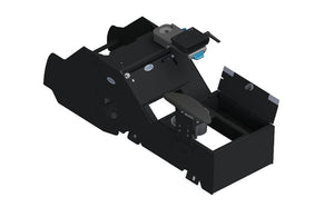 2021+ Chevrolet Tahoe Wide Body Console Box Kit with Internal Printer Mount, Armrest, Cup Holder, and Mongoose® XLE 9" Motion Attachment