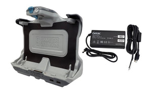 Getac UX10 Tablet Docking Station (NO RF) with Getac 120W Auto Power Adapter, Bare Wire Lead
