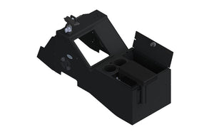 2021+ Ford F-150 Wide Body Console Box Kit with Magnetic Phone Holder, Cup Holder and Rear Armrest