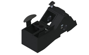 2021+ Ford F-150 Wide Body Console Box with Magnetic Phone Holder, Cup Holder and Side Armrest