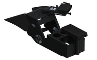 2021+ Dodge Charger Console Box (Short 10.5") Kit with Cup Holder, Rear Armrest, and Mongoose®-9" Locking Slide Arm with Short Clevis
