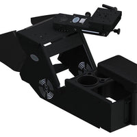 2021+ Dodge Charger Console Box (Short 10.5") Kit with Cup Holder, Rear Armrest, and Mongoose®-9" Locking Slide Arm with Short Clevis