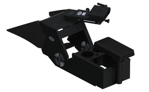2021+ Dodge Charger Console Box (Short 10.5") Kit with Cup Holder, Rear Armrest, and Mongoose®-9" Locking Slide Arm with Short Clevis