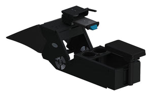 2021+ Dodge Charger Console Box Kit with Cup Holder, Rear Armrest, and Mongoose® XE 9" Motion Attachment