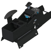 2021+ Chevy Tahoe Standard Width Console Box Kit with Magnetic Phone Holder, Side Armrest, Cup Holder, and Mongoose® XLE 9" Motion Attachment