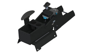 2021+ Chevy Tahoe Standard Width Console Box Kit with Magnetic Phone Holder, Side Armrest, Cup Holder, and Mongoose® XLE 9" Motion Attachment