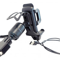 KIT: Universal Phone Charging Cradle with Zirkona Joiner and 7/8" Round Clamp