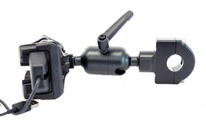 KIT: Universal Phone Charging Cradle with Zirkona Joiner and 7/8" Round Clamp