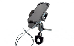 KIT: Universal Phone Charging Cradle with Zirkona Joiner and 7/8" Round Clamp