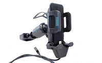 KIT: Universal Phone Charging Cradle with Zirkona Joiner and 7/8" Round Clamp
