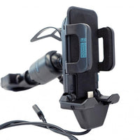 KIT: Universal Phone Charging Cradle with Zirkona Joiner and 7/8" Round Clamp