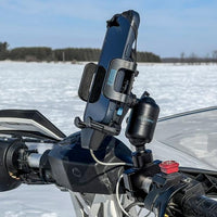 KIT: Universal Phone Charging Cradle with Zirkona Joiner and 7/8" Round Clamp