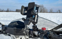 KIT: Universal Phone Charging Cradle with Zirkona Joiner and 7/8" Round Clamp
