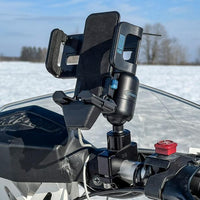 KIT: Universal Phone Charging Cradle with Zirkona Joiner and 7/8" Round Clamp