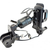 KIT: Universal Phone Charging Cradle with Zirkona Joiner and Screw Clamp