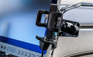 KIT: Universal Phone Charging and Data Cradle with Zirkona Joiner and Mounting Bracket