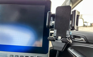 KIT: Universal Phone Charging and Data Cradle with Zirkona Joiner and Mounting Bracket