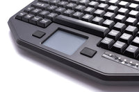 iKey Full Travel Keyboard with Attachment Versatility and Green Back Lighting
