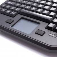 iKey Full Travel Keyboard with Attachment Versatility and Green Back Lighting