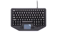 iKey Full Travel Keyboard with Attachment Versatility and Green Back Lighting
